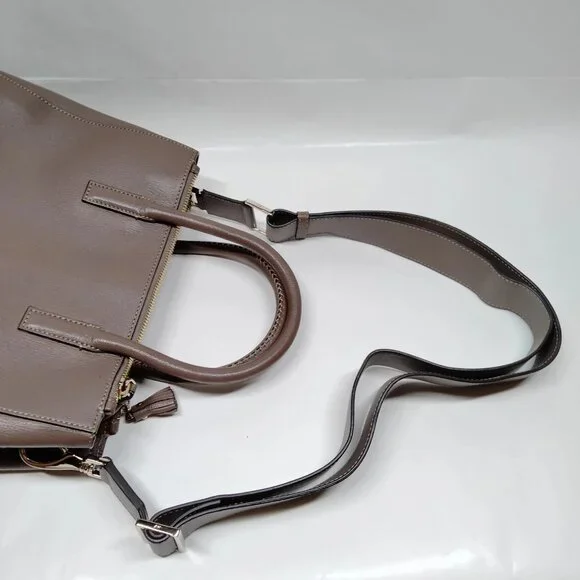 Anya Hindmarch Hand Bag Brown Leather 3131635
